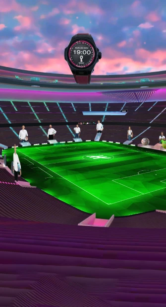 Timekeeper of the Metaverse: Swiss Luxury Watchmaker reveals Hublot loves football stadium