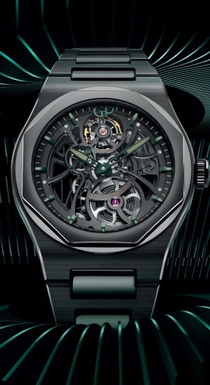 Girard-Perregaux’s New Laureato Skeleton Aston Martin Edition